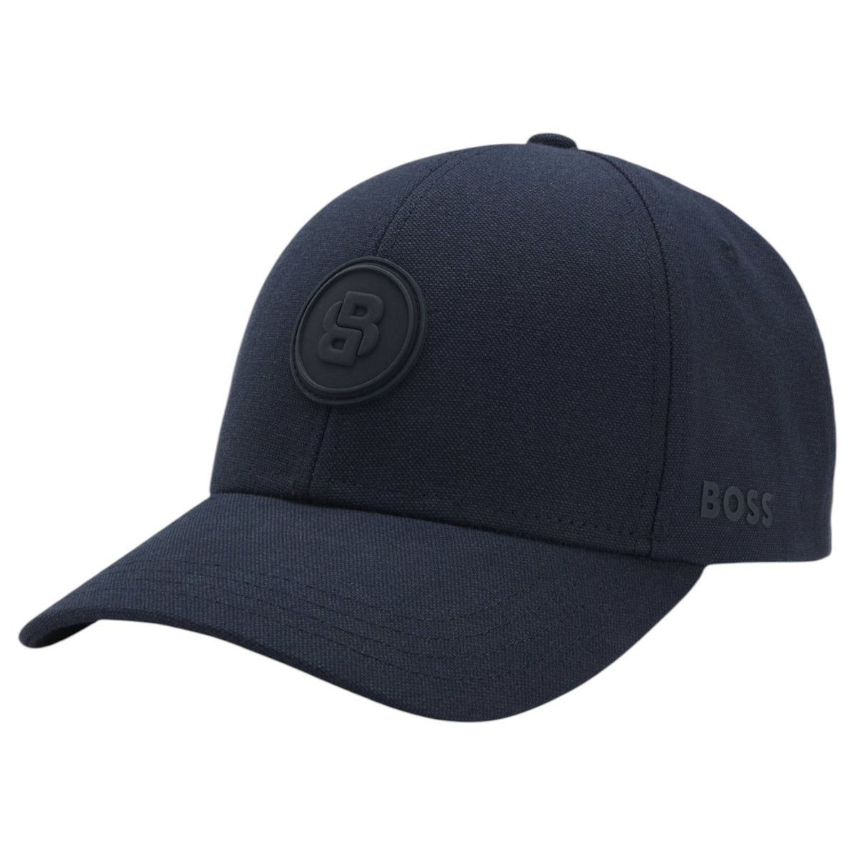 BOSS Men's Cotton Canvas Double B Monogram Cap