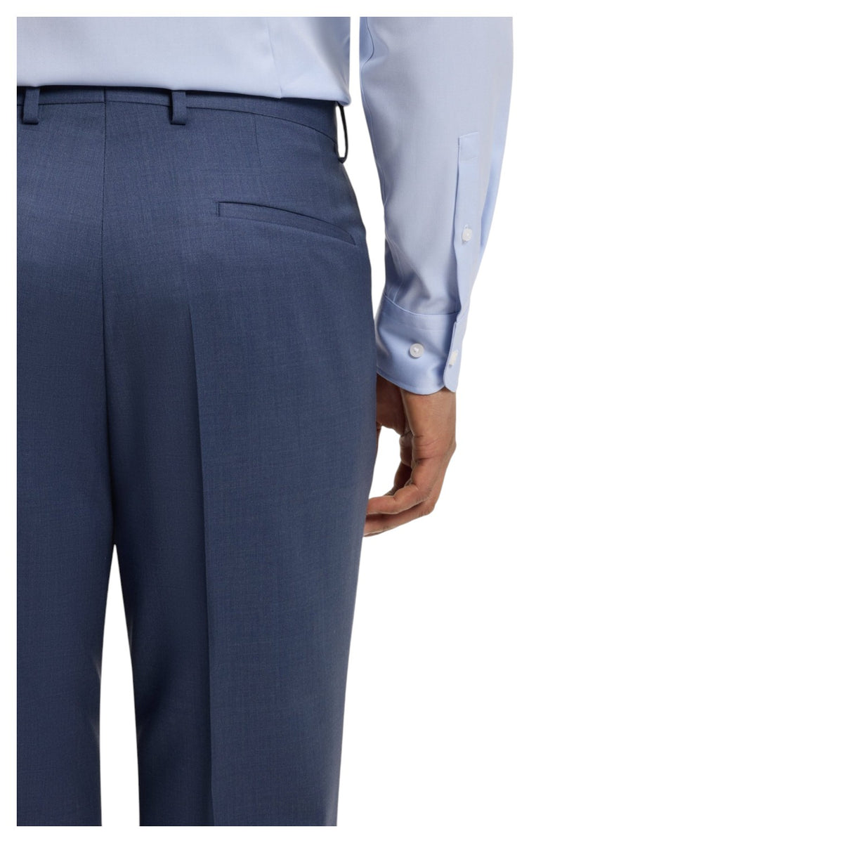 BOSS ONE Slim-Fit Virgin Wool Dress Pants