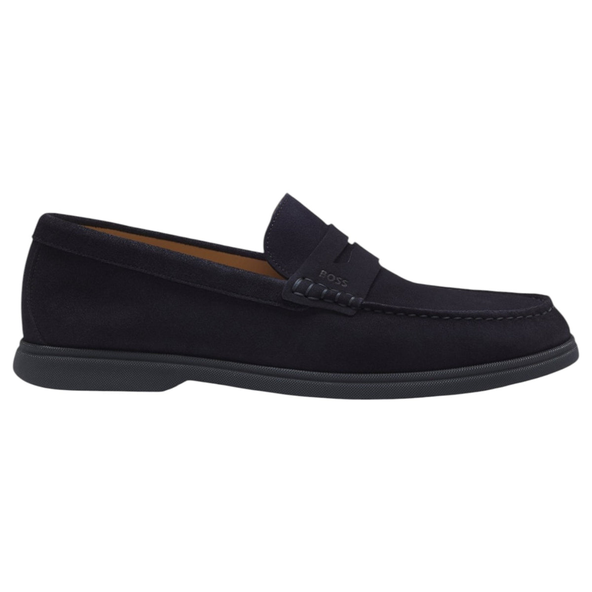 BOSS Men's Sienne Suede Penny Loafers 50568763-401