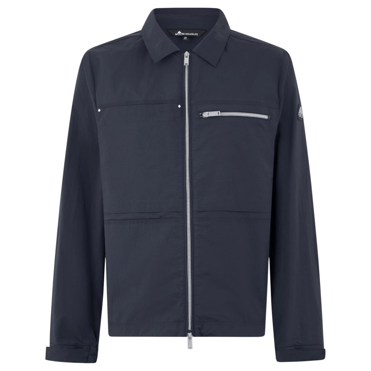 Moose Knuckles Top Flight Shirt Jacket M16MJ157-833 Navy