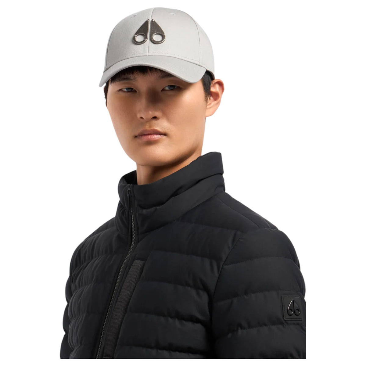 Moose Knuckles Logo Icon Cap M31MA534 1103 Plaster