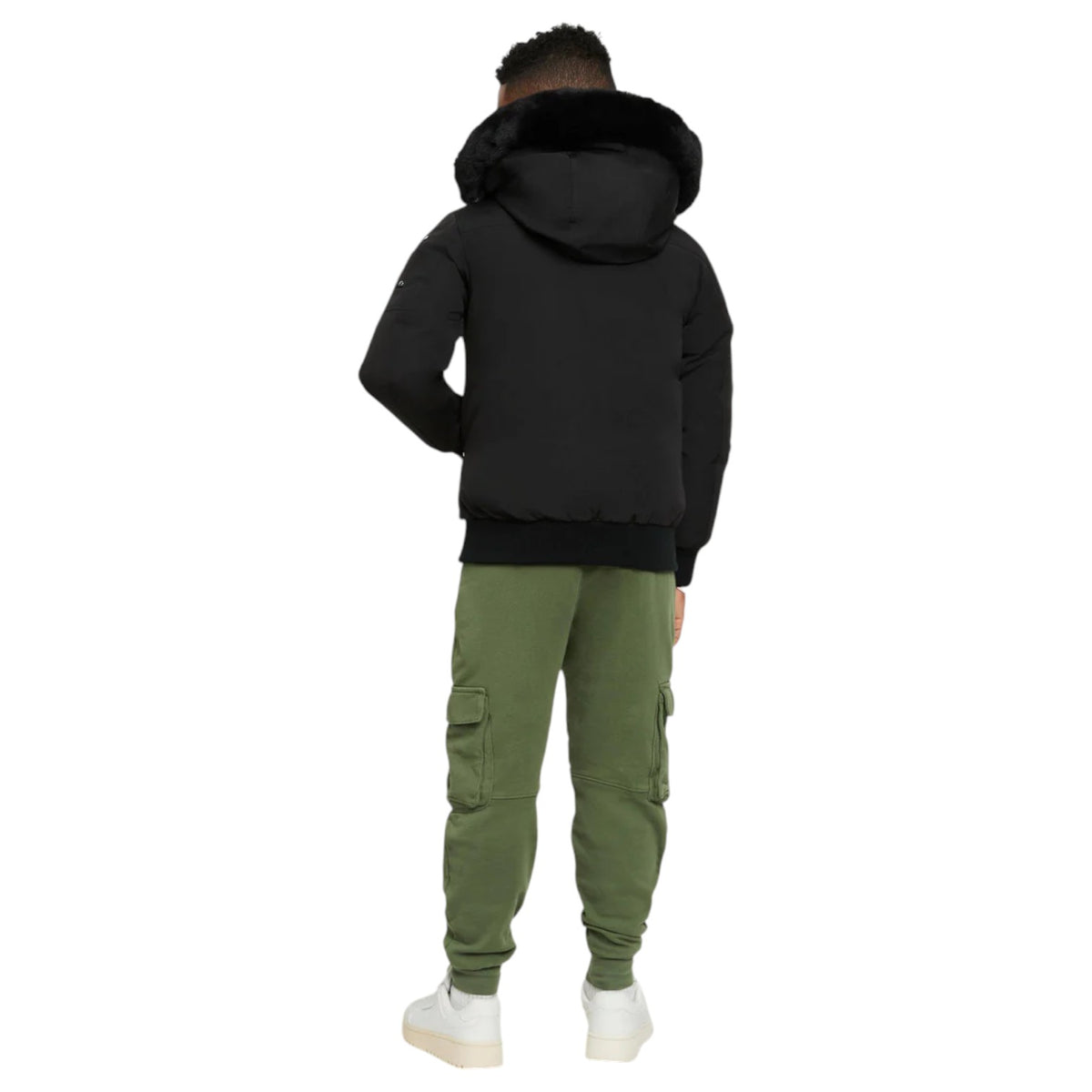 Moose Knuckles Unisex Bomber 3Q Kids Apparel M32UB035S Blk/Blk