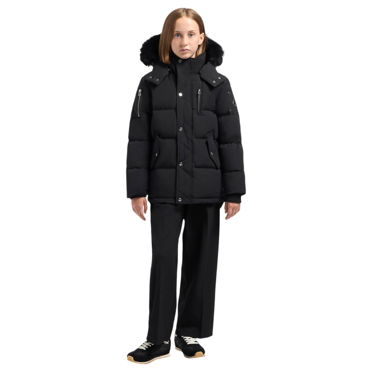 Moose Knuckles Unisex Bomber 3Q Kids Apparel M32UJ193S Blk/Blk