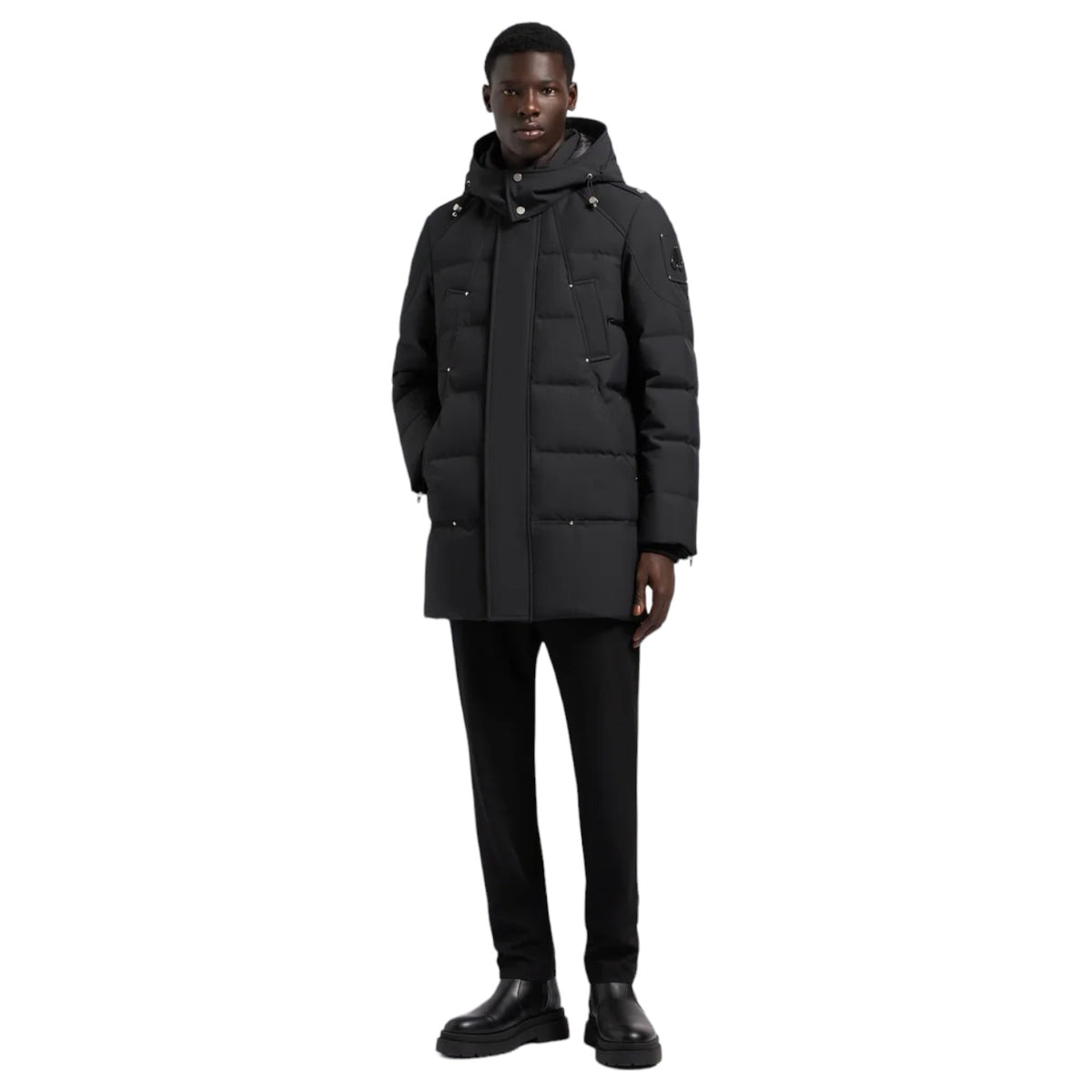 Moose Knuckles Cloud Shearling Parka M34MP221S 305 Black