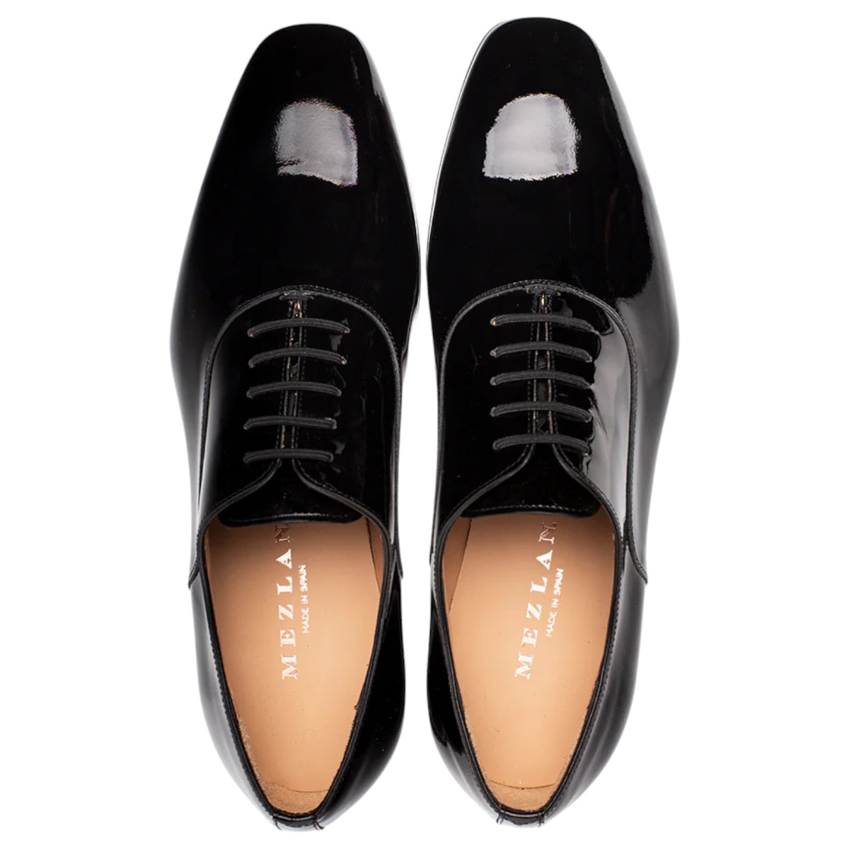 Mezlan Tuxedo Altea Plain Toe Oxford 21150 Black