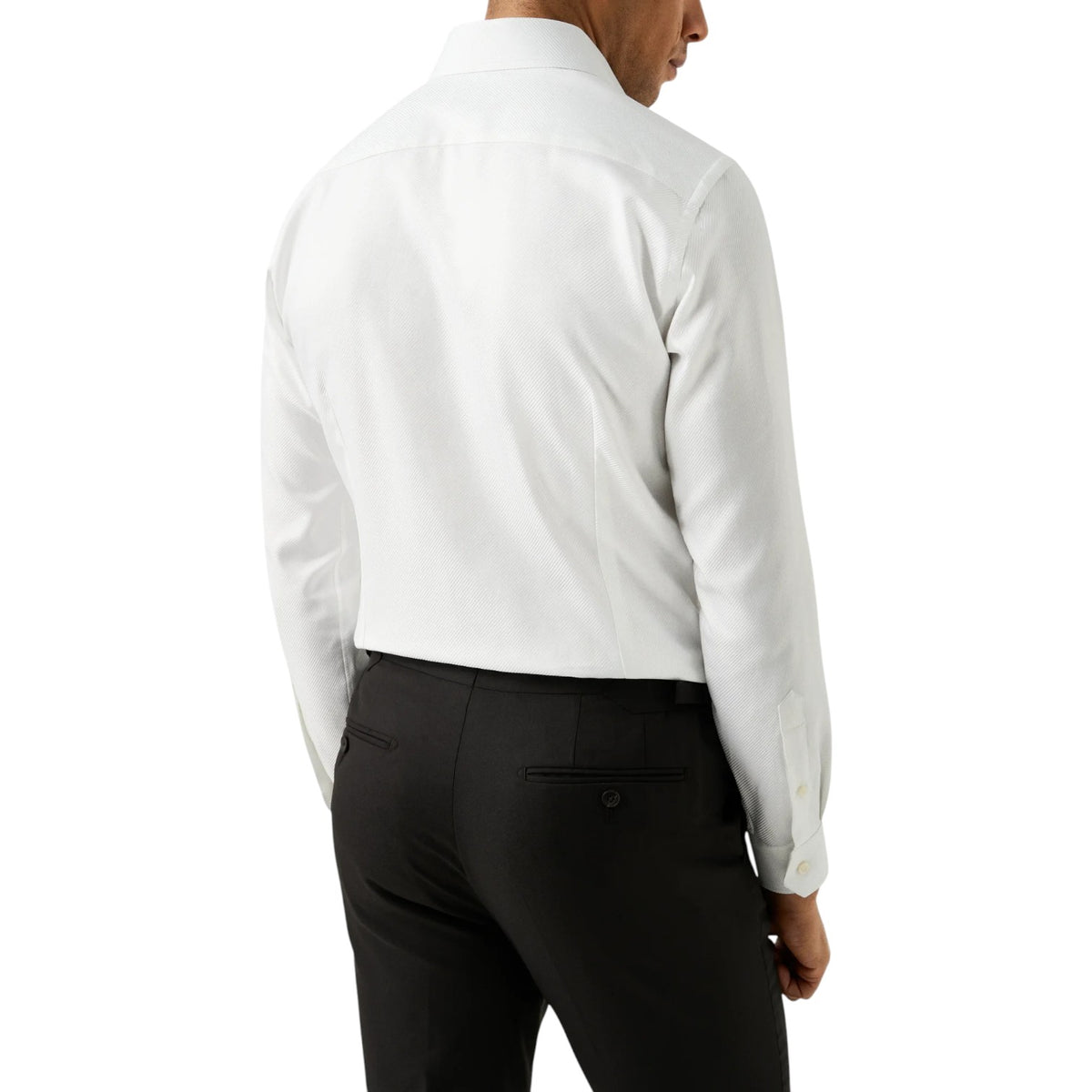 Eton King Twill Shirt In White