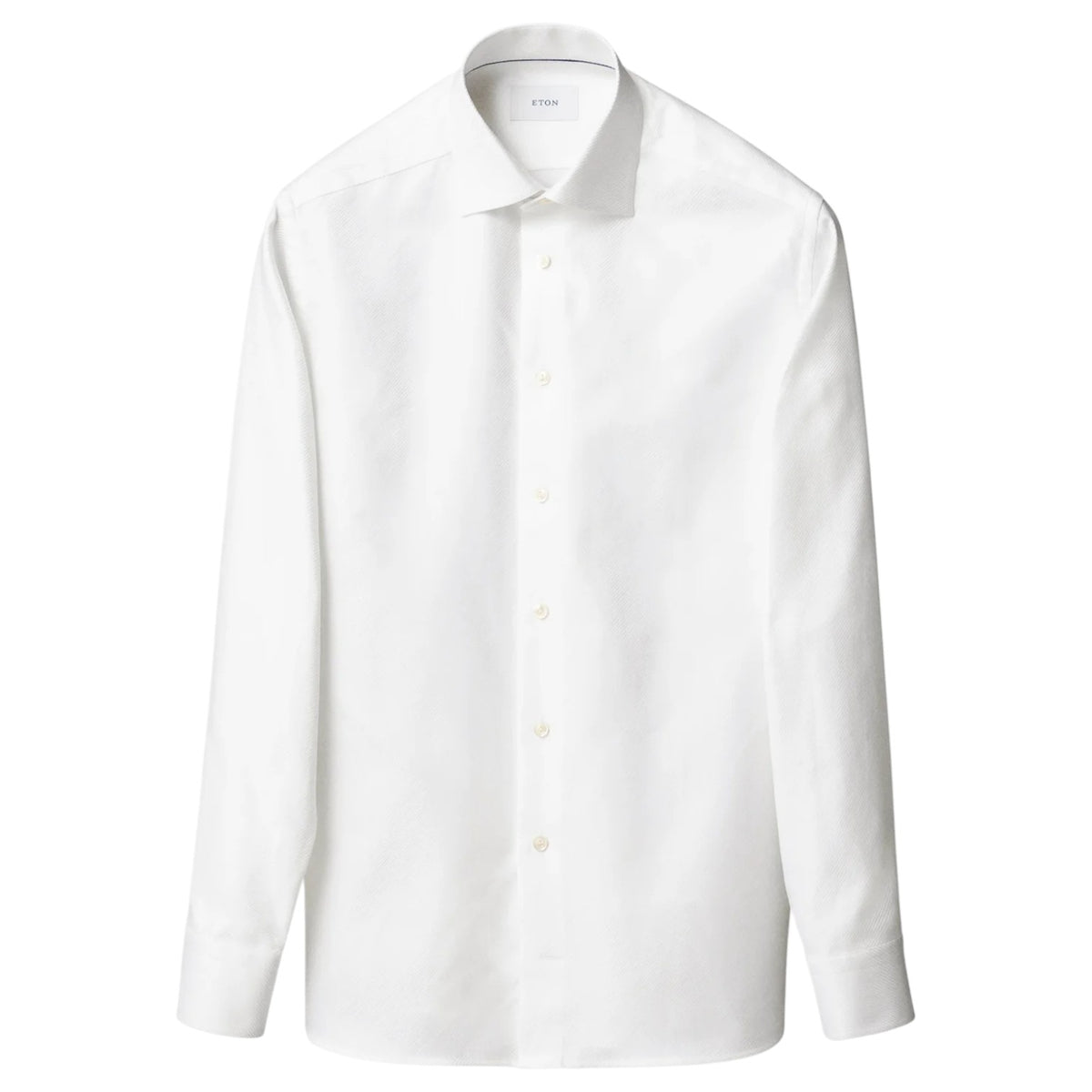 Eton King Twill Shirt In White
