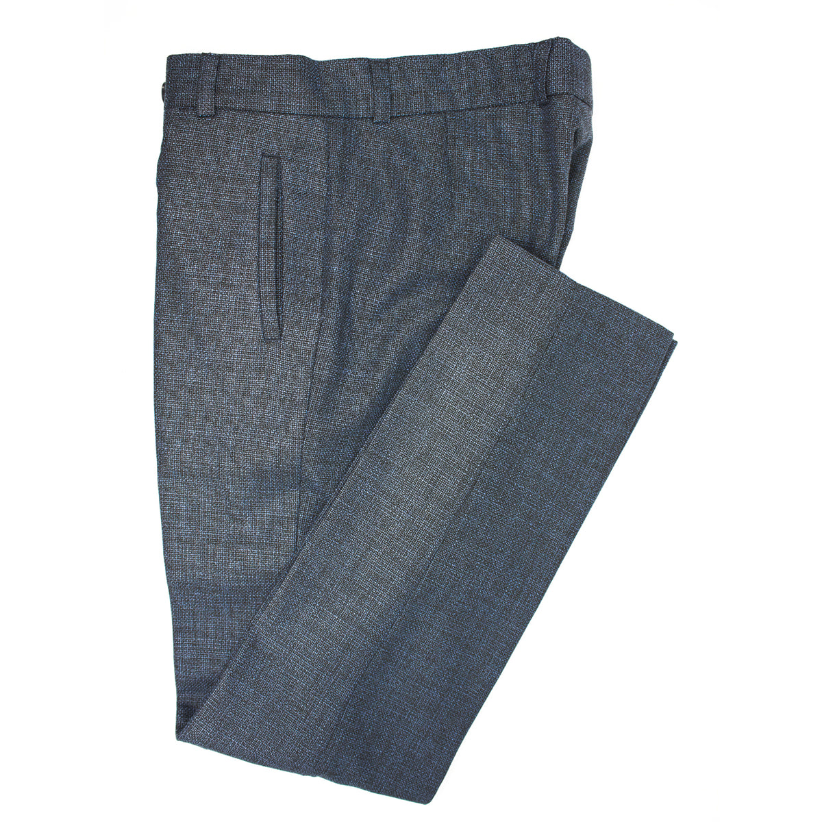 Bergamo Boys' Blue Plaid Suit 313/22