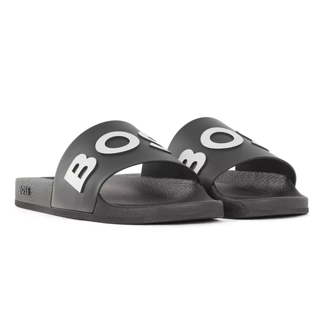 BOSS Men's Slides in Black 50425152-001
