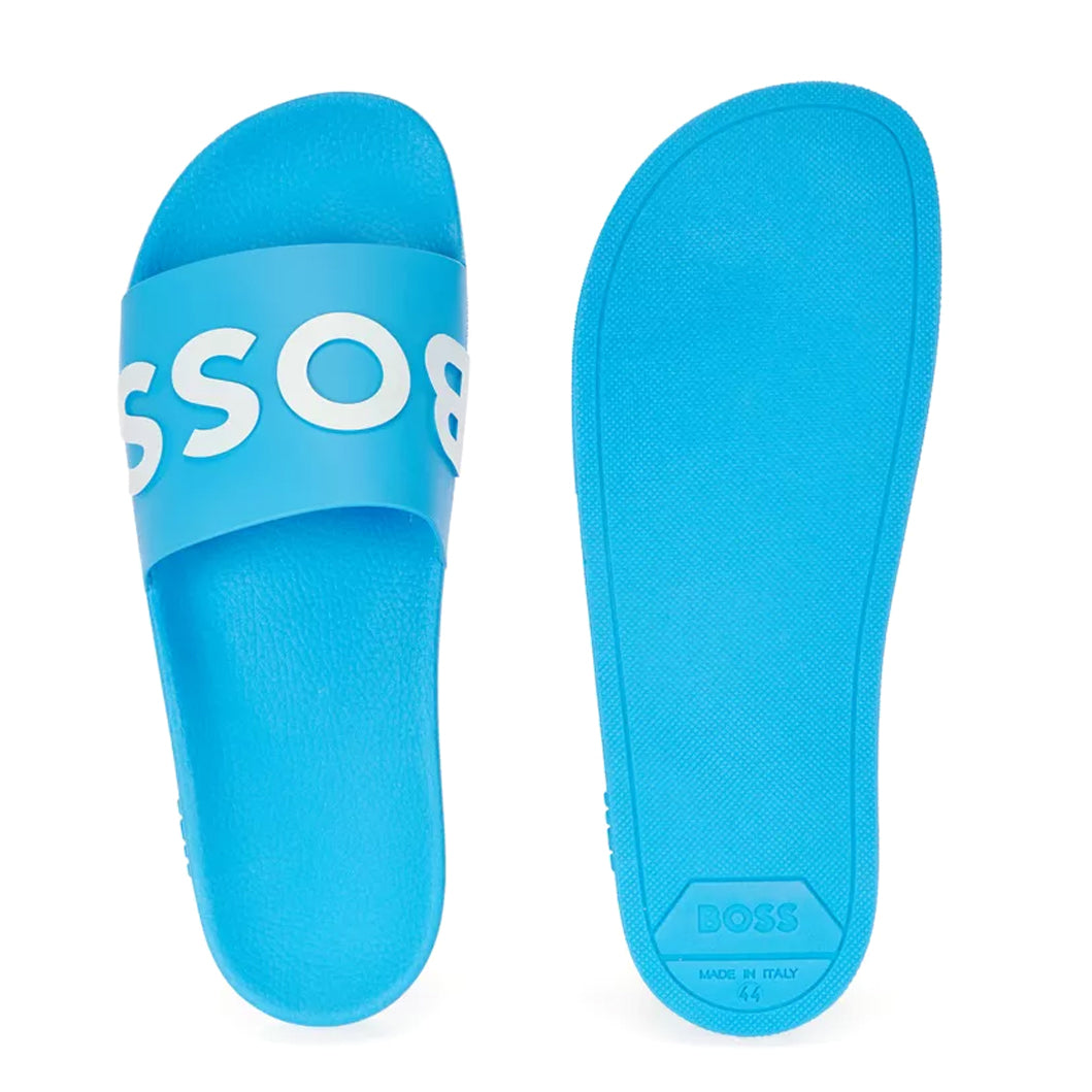 BOSS Men's Slides in Bright Blue 50471271-439