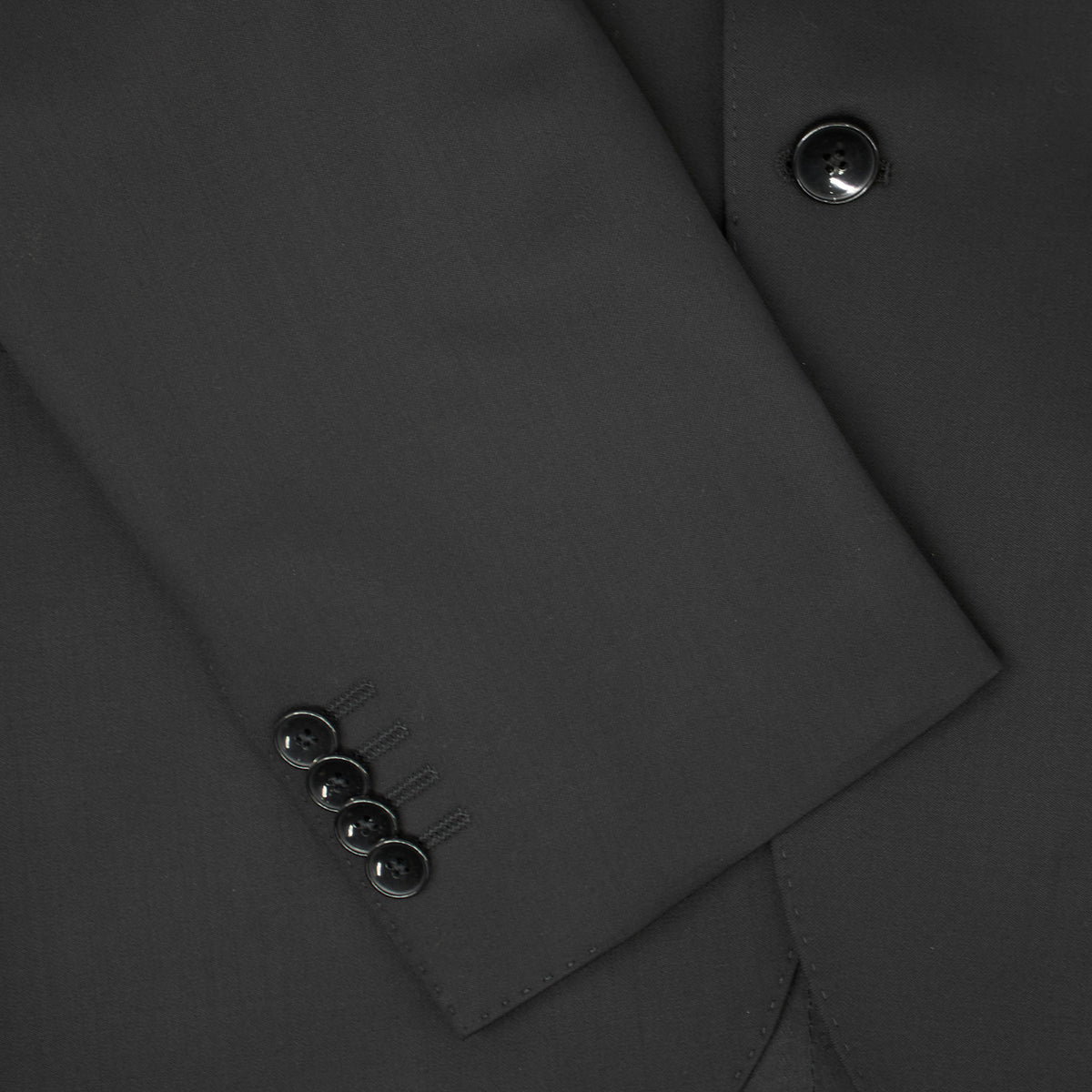 BOSS Men's Slim-Fit 100% Virgin Wool Two-Piece Suit in Black 50479561-001