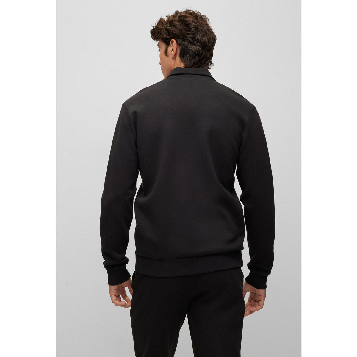 BOSS Men's Cotton-Blend Zip-Up Track Suit with Embroidered Logo 50482899-001