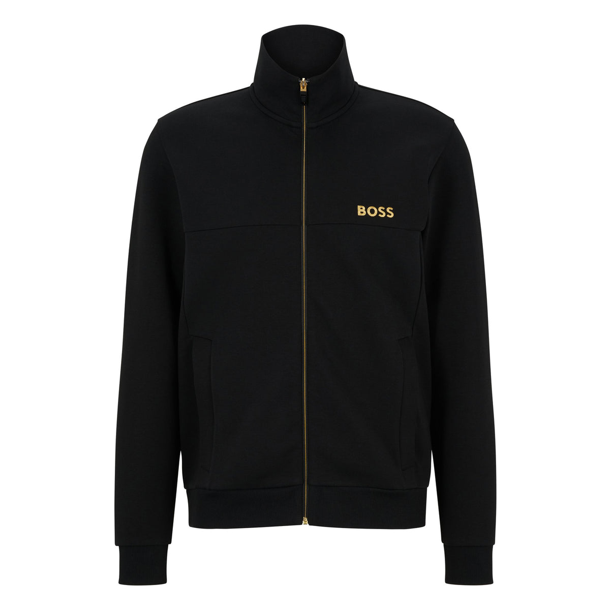 BOSS Men's Cotton-Blend Zip-Up Track Suit with Embroidered Logo 50482899-001