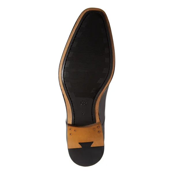 Mezlan Men's Coventry Moc Toe Derby Shoe 9204 Black