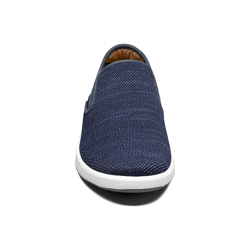 Florsheim Men's Crossover Knit Plain Toe Slip-On Sneaker in Navy 14311-410