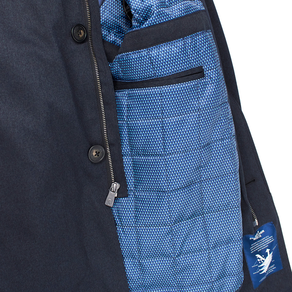 Hart Schaffner Marx Gilmore Men's Coat in Navy