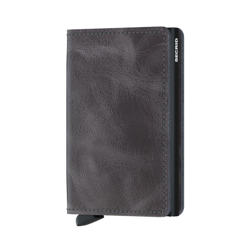 Secrid Slimwallet in Vintage Grey-Black