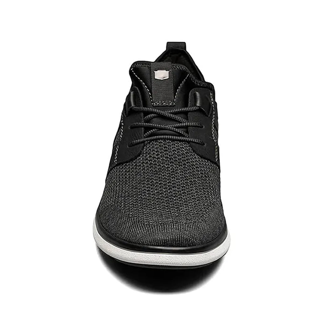 Florsheim Men's Venture Knit Plain Toe Lace Up Sneaker-Black 14315-001