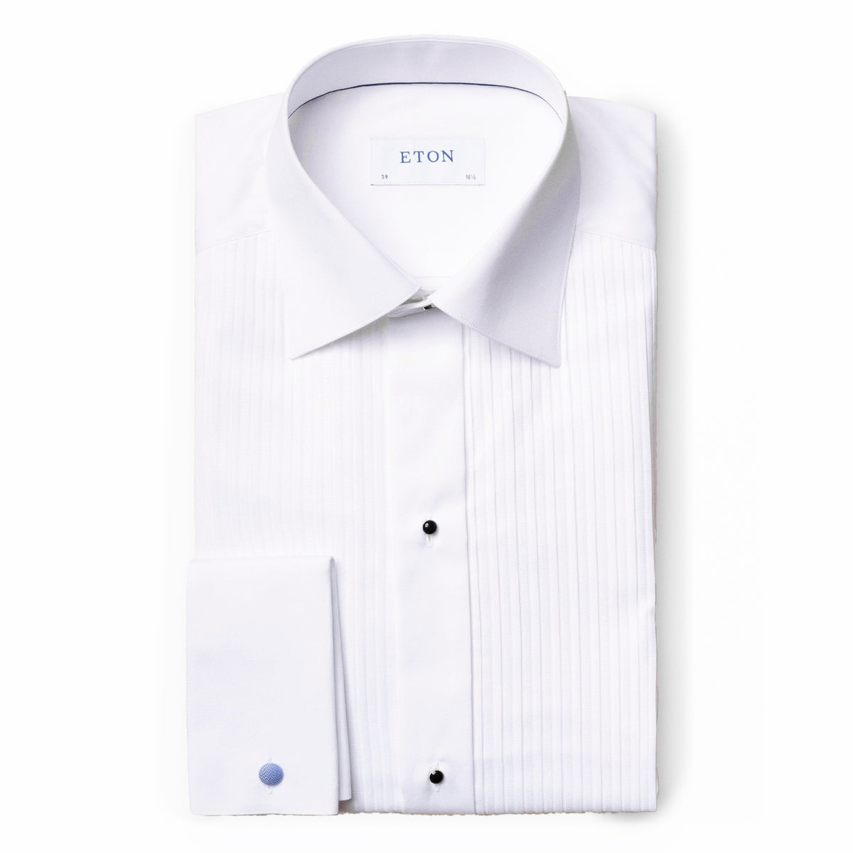 Eton Men's Slim-Fit White Plissé Tuxedo Shirt 631570510/0310 00