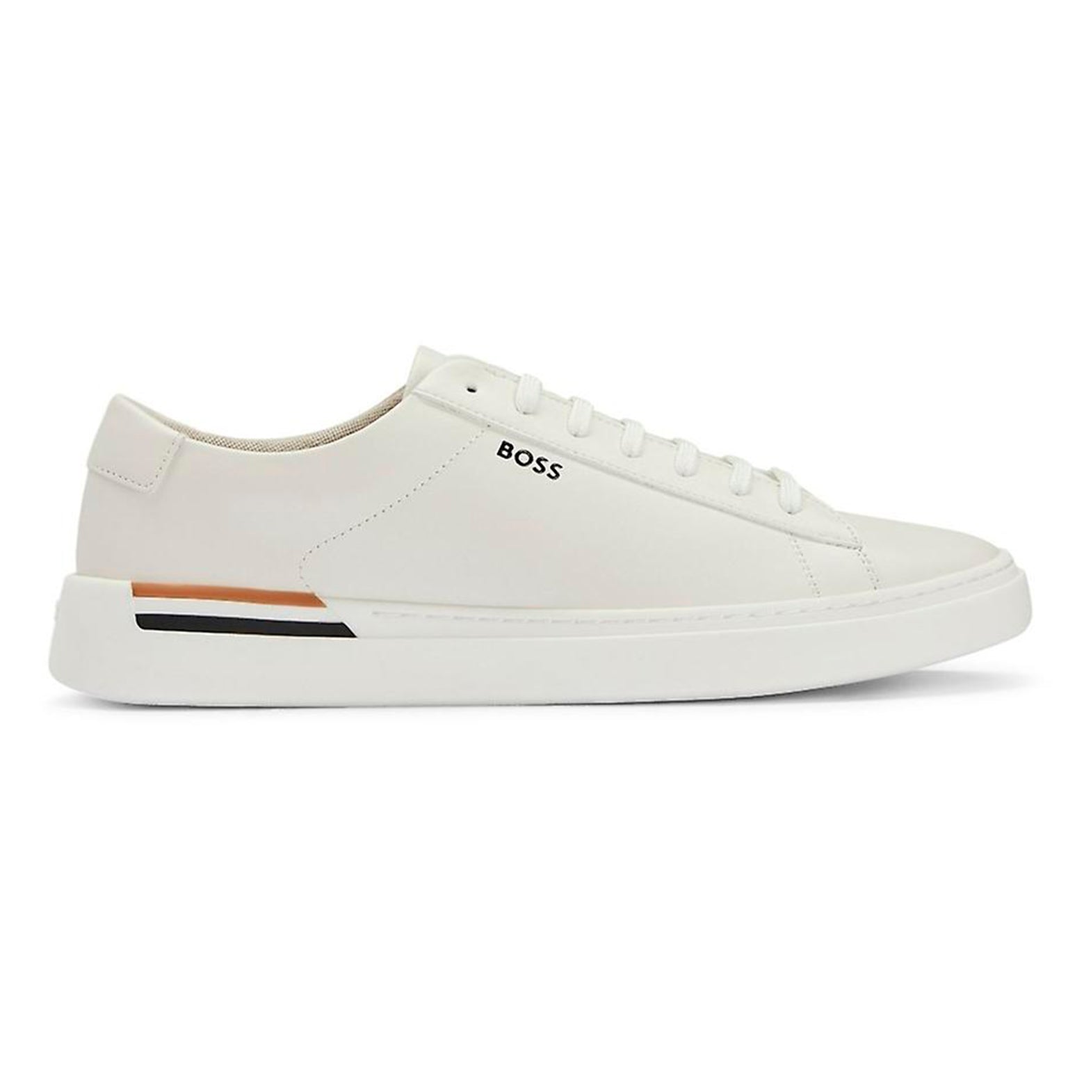 Hugo boss white on sale trainers