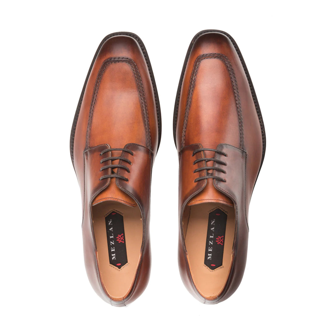 Mezlan Men's Coventry Moc Toe Derby 9204 Cognac
