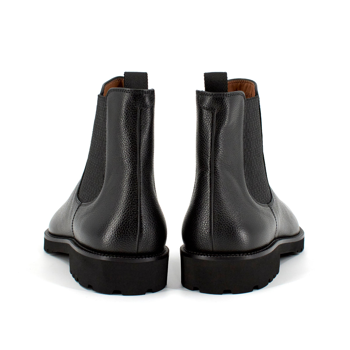 BOSS Men's Edenlug Leather Chelsea Boots in Black 50460583-001