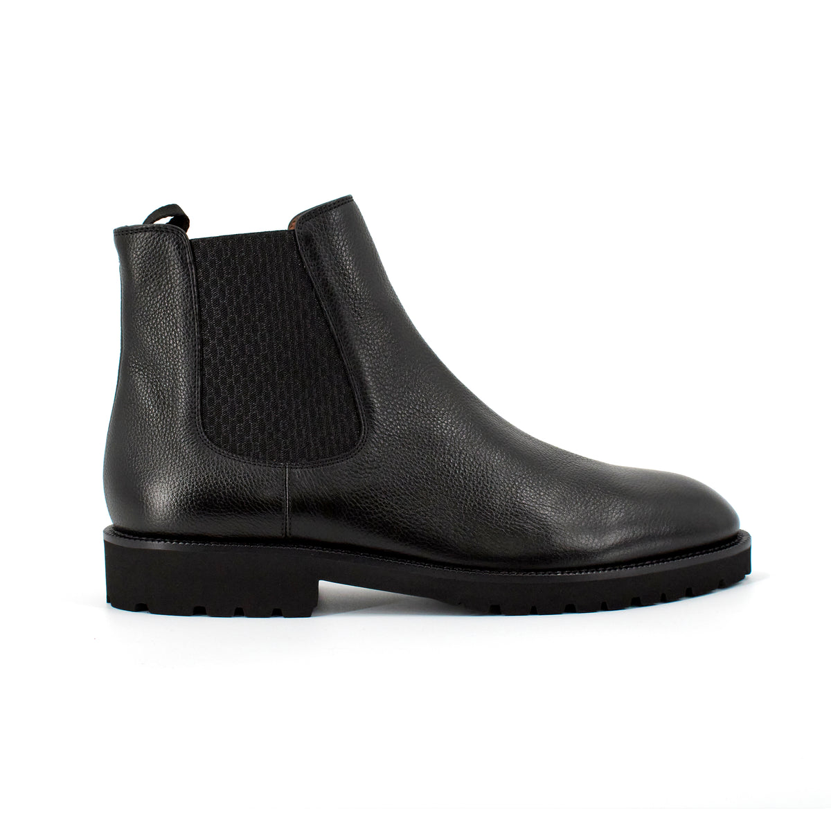 BOSS Men's Edenlug Leather Chelsea Boots in Black 50460583-001