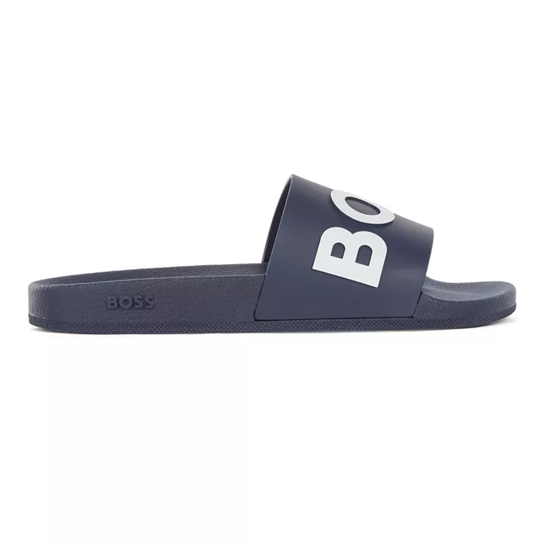 BOSS Men's Slides in Dark Blue 50471271-405