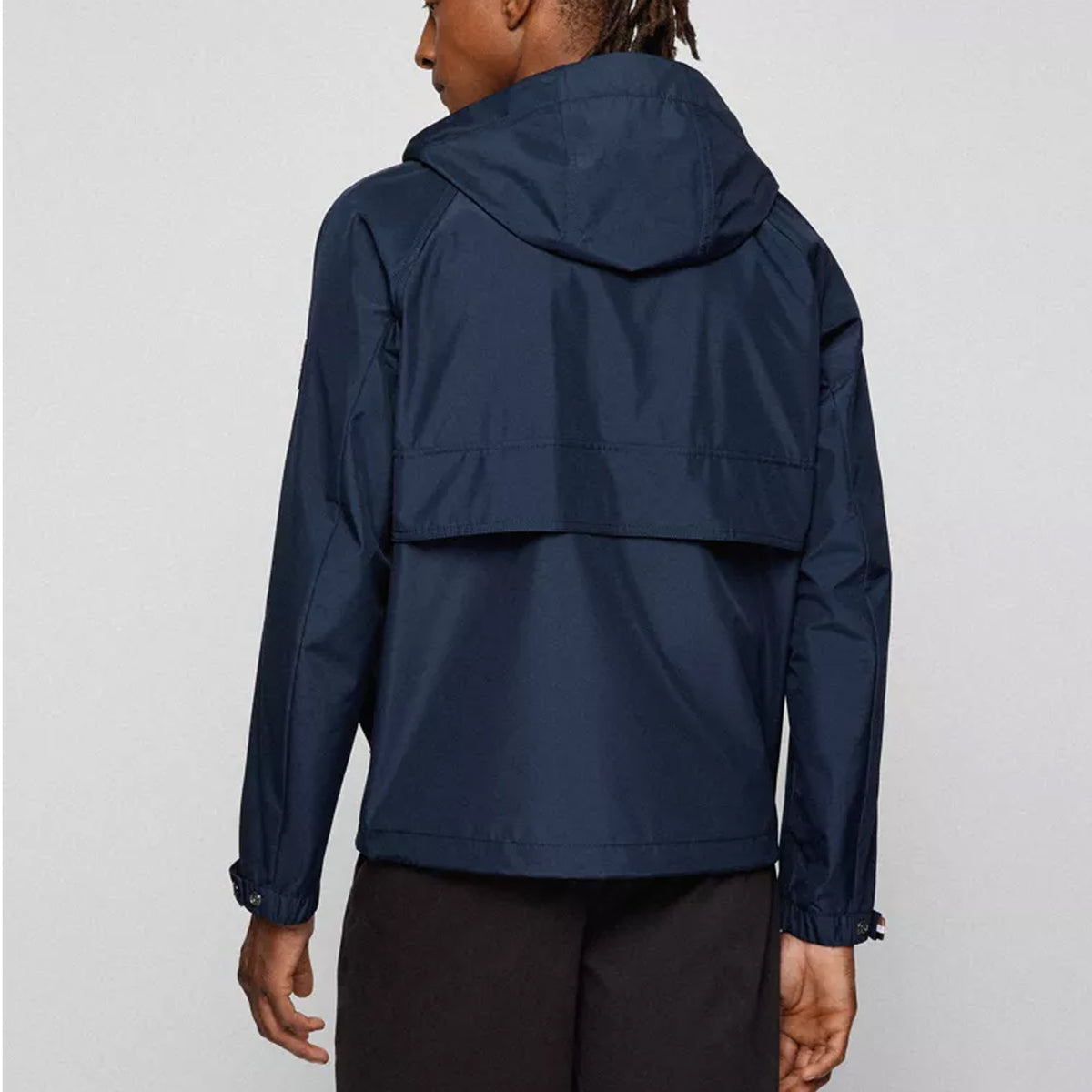 BOSS Men's Water-Repellent Jacket in Three-Layer Softshell Fabric 50469936-404