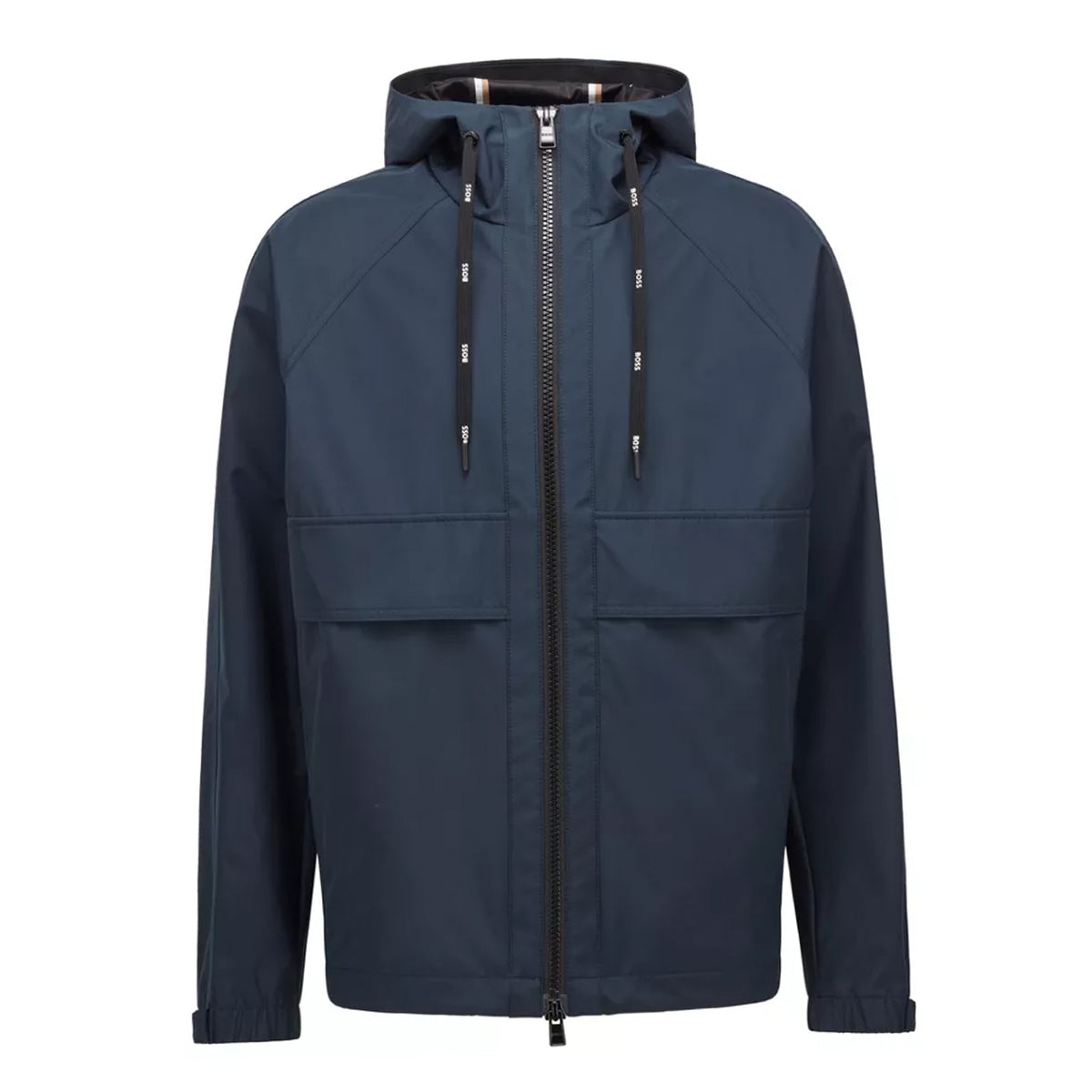 BOSS Men's Water-Repellent Jacket in Three-Layer Softshell Fabric 50469936-404