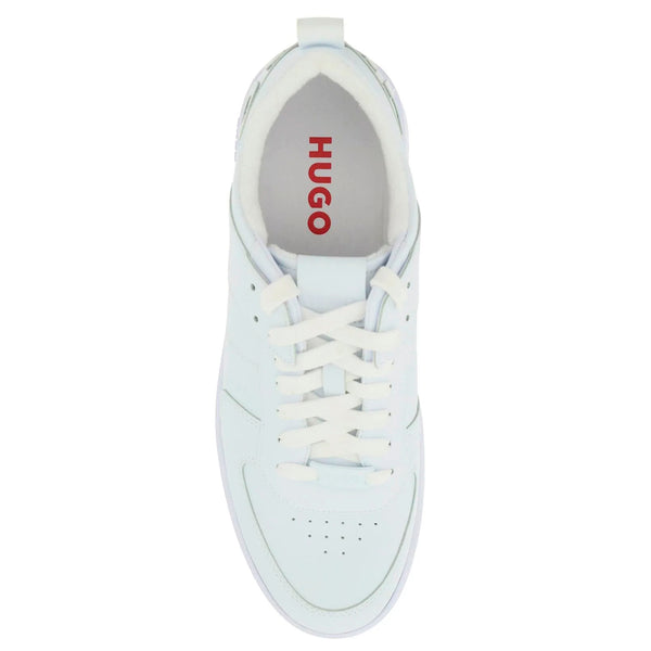BOSS Men's White Leather Kilian Sneakers  50480405-100