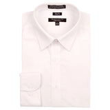 Marquis Men's Solid Slim Fit Dress Shirts  009 SL