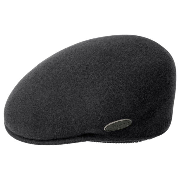 Kangol Black Cap(Without Earlap)  0238KG BK001 Black