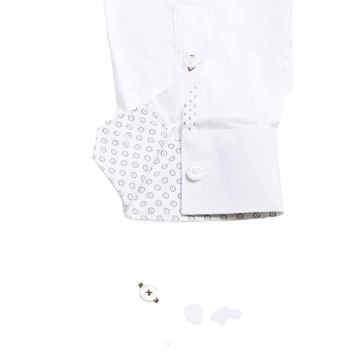 Ted Baker Slim Fit Stretch Sport Shirt  230891 WHITE