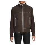 Mackage JONATHAN Mixed-media shearling jacket P003132