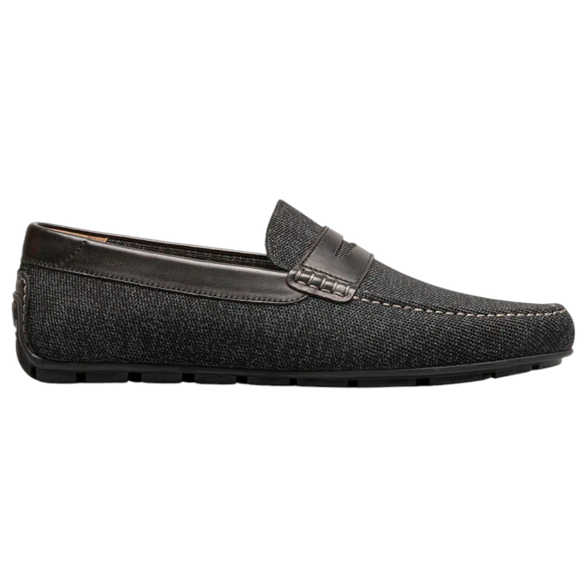 Florsheim Motor Knit Moc Toe Penny Driver Shoes  13418 001 Black