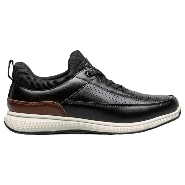 Florsheim Satellite Jr. Boys Perf Elastic Lace Slip On Sneaker  16695-001