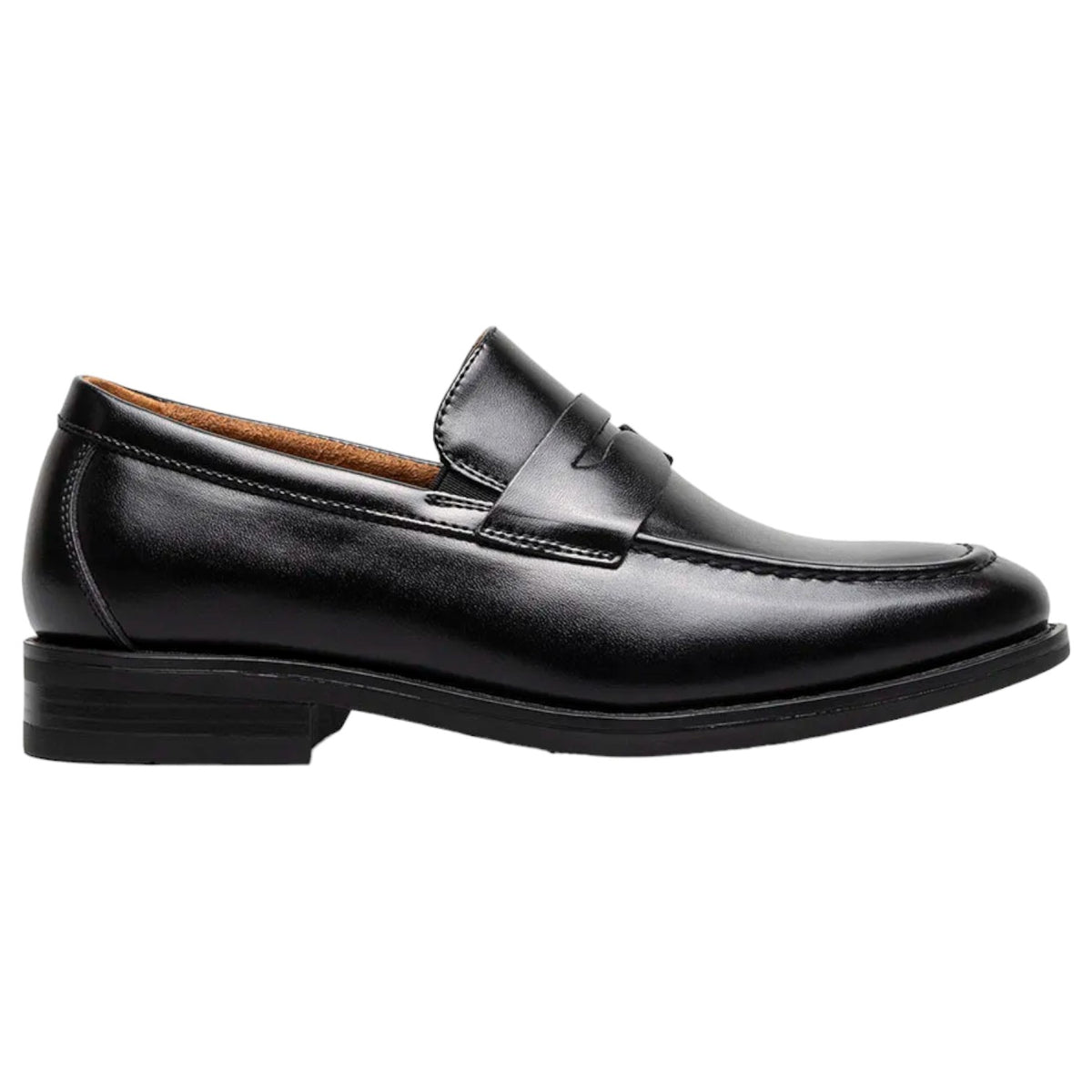 Florsheim Rucci Jr. Boys Moc Toe Penny Loafer  16696 001 Black