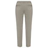 BOSS Casual Trousers In Linen In Dark Olive  50540480 302