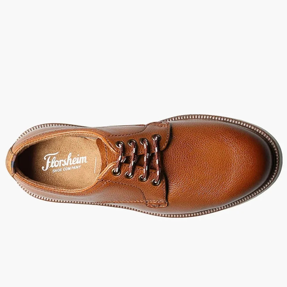 Florsheim SUPACUSH JR.  Boys Plain Toe Oxford-Cognac  16630-221