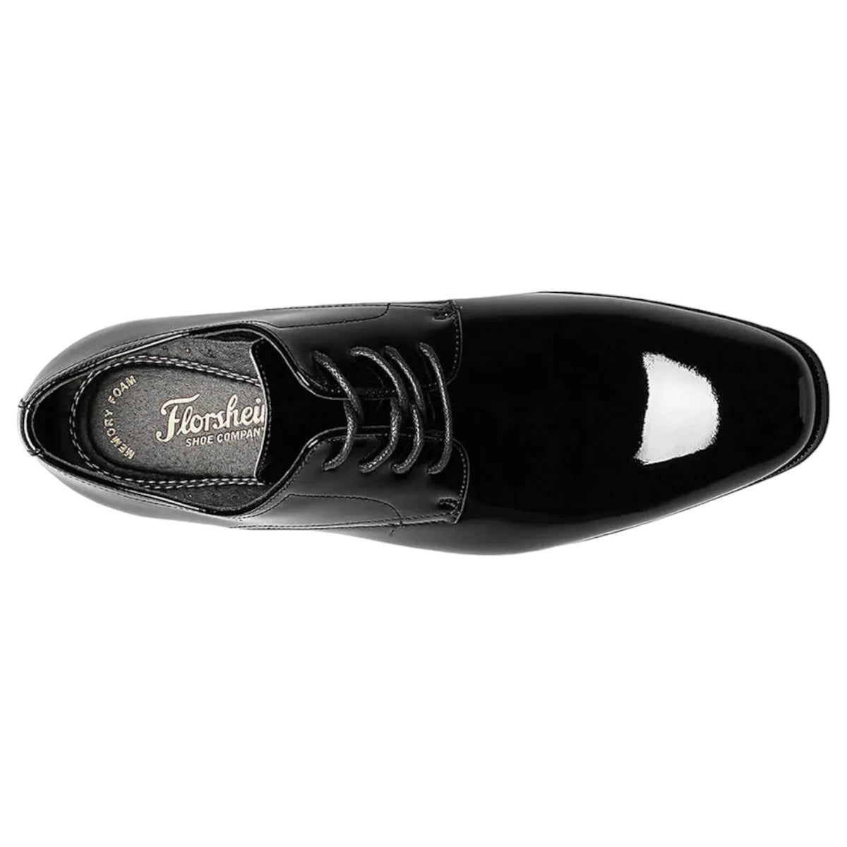 Florsheim Tux Plain OX Lace Up Shoes In Black  14212 004 Black