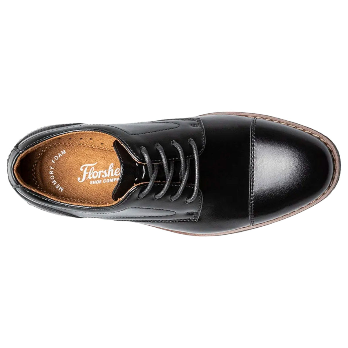 Florsheim Rucci CT OX, JR Boys Black Dress Shoes  16687 001 Black