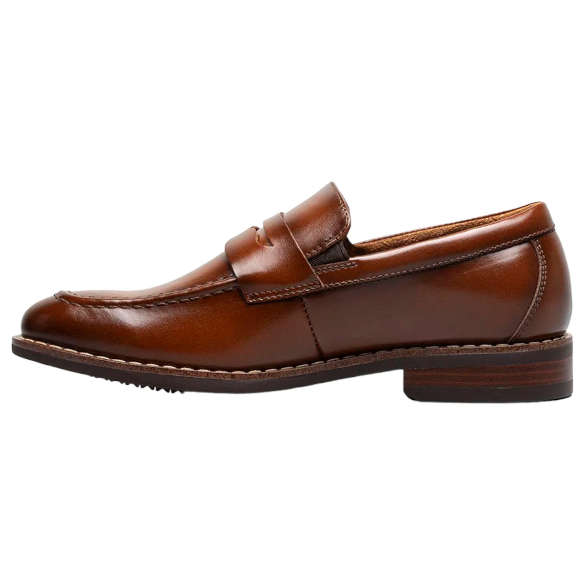 Florsheim Rucci Jr. Boys Moc Toe Penny Loafer  16696 221 Brown