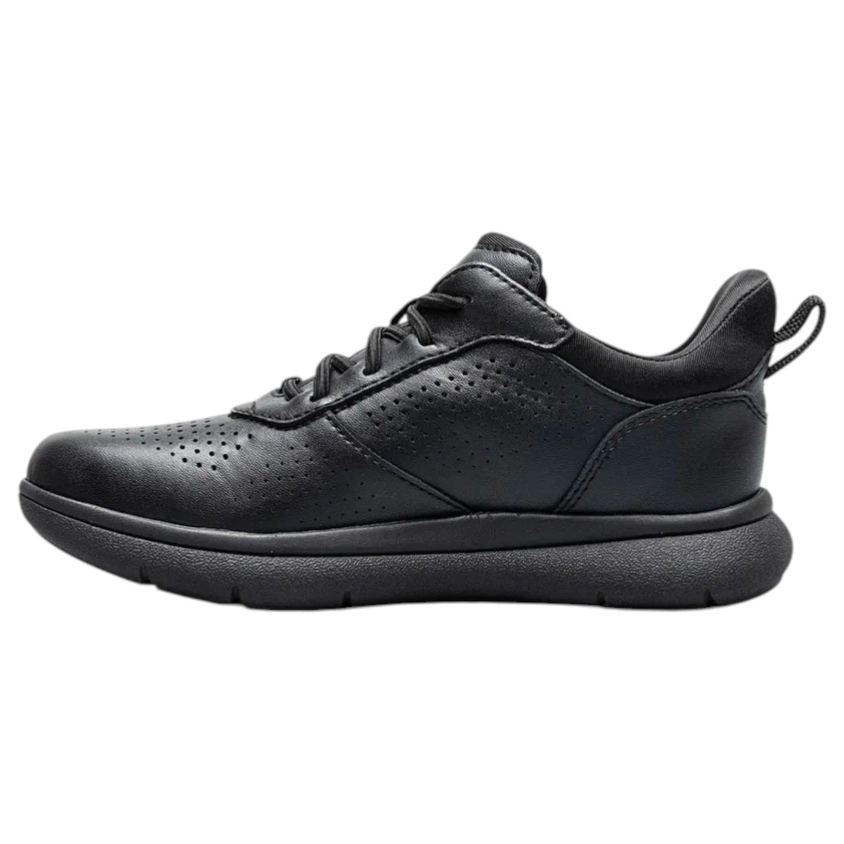 Florsheim Fleet Jr.  Boys Perf Toe Elastic Lace Sneaker  16704-005