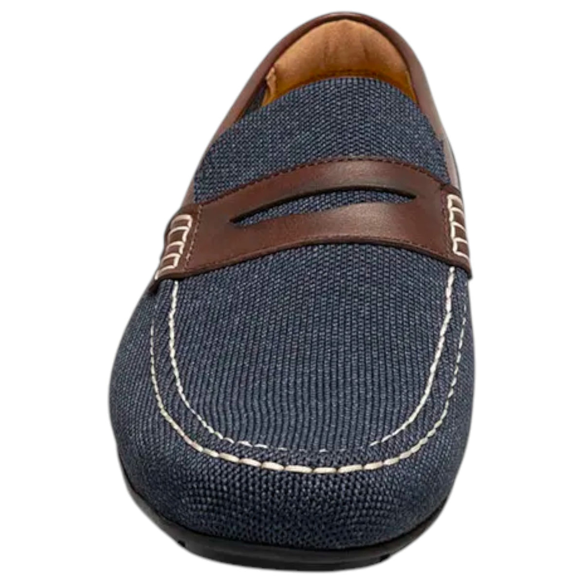 Florsheim Motor Knit Moc Toe Penny Driver Shoes  13418 492 Navy