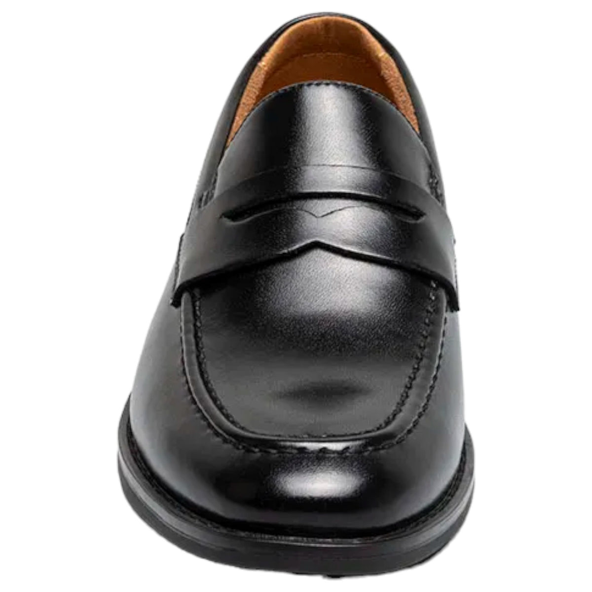 Florsheim Rucci Jr. Boys Moc Toe Penny Loafer  16696 001 Black