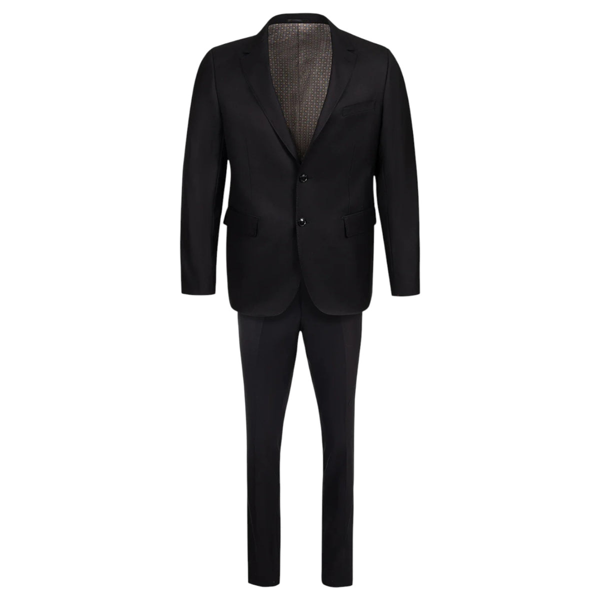Men's Cardeliano Wool Suit - Black