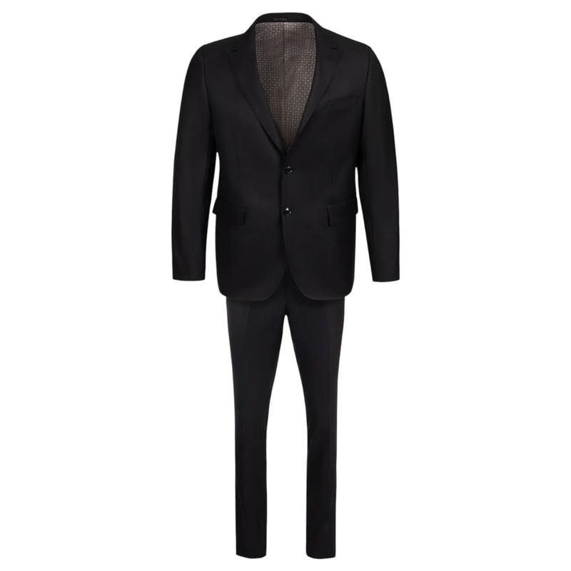 Men's Cardeliano Wool Suit - Black
