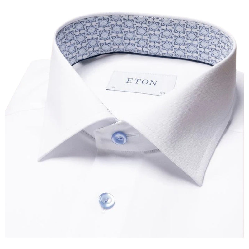 Eton White Contemporary Fit  100011673 00