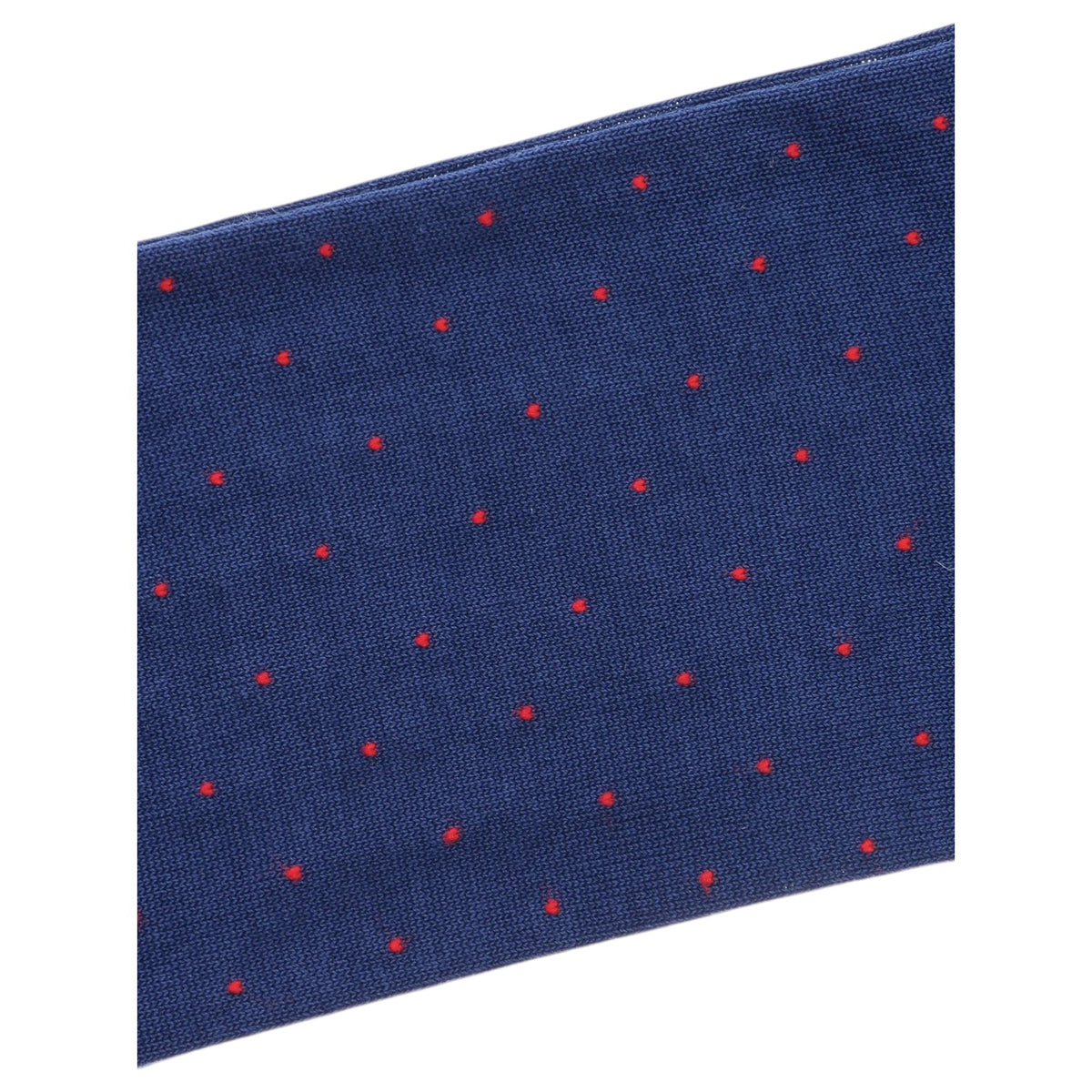 Marcoliani Pin Dot Motif Pima Cotton Mid-Calf Sock - MAR2772T